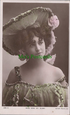 Actress Postcard - Miss Nina St Elmo