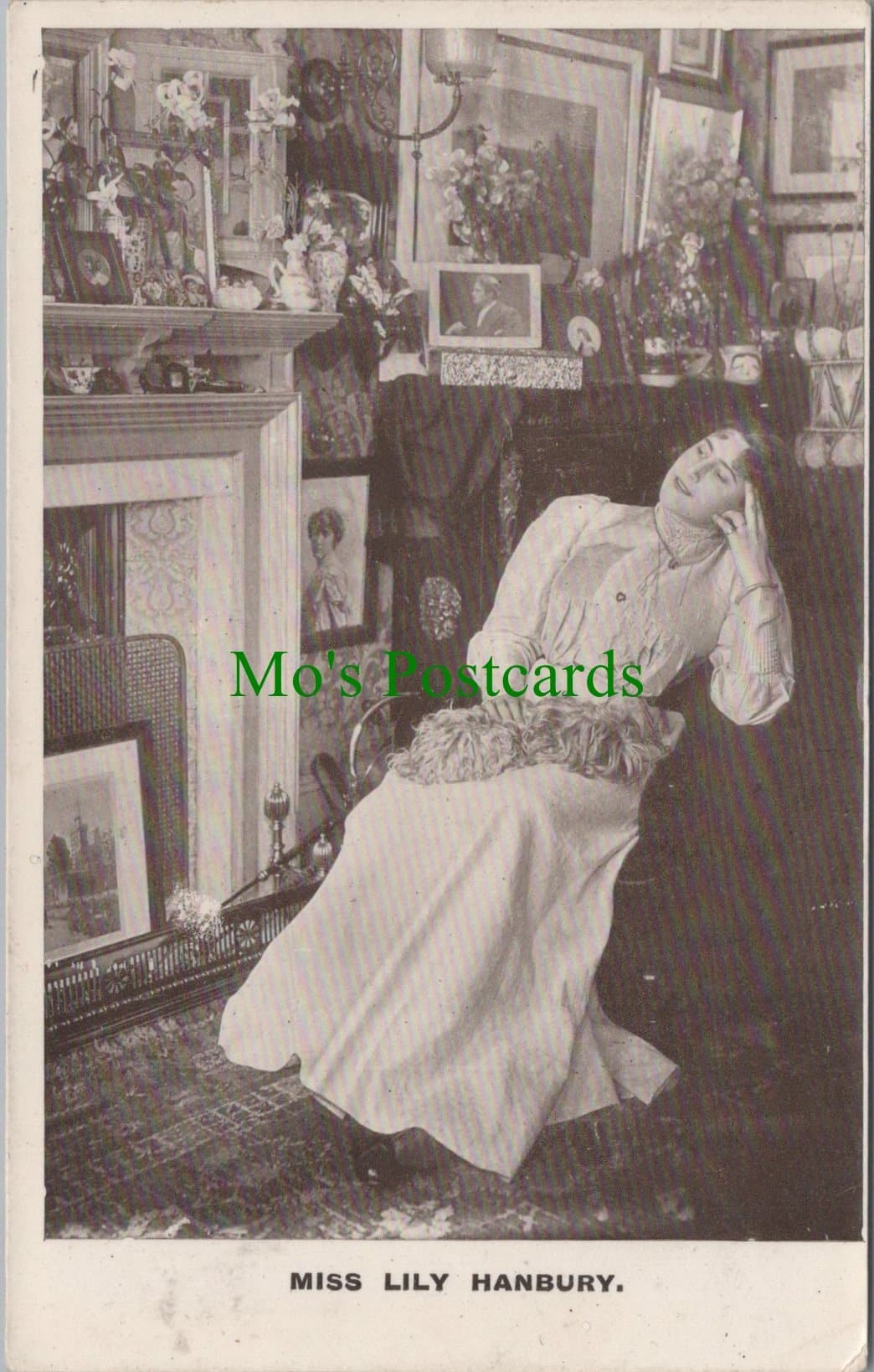 Actress Postcard - Miss Lily Hanbury