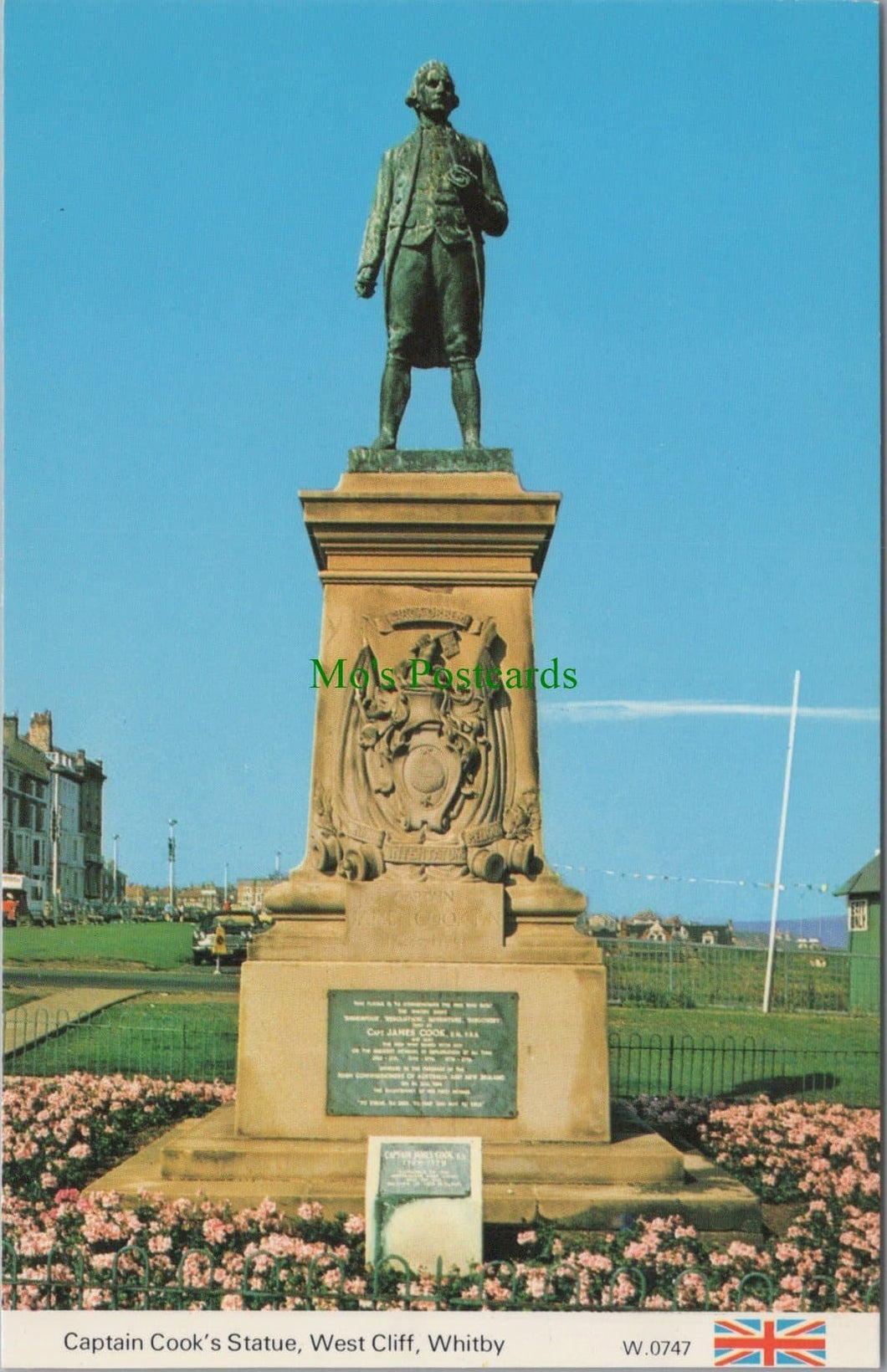 Captain Cook's Statue, Whitby, Yorkshire