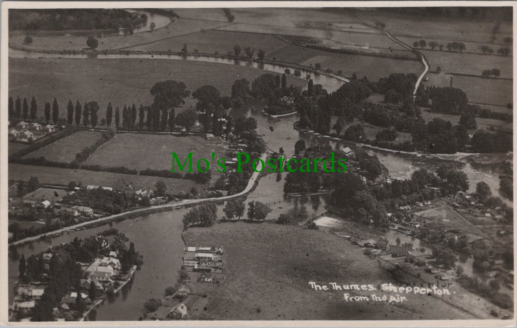 Aerial View of The Thames, Shepperton