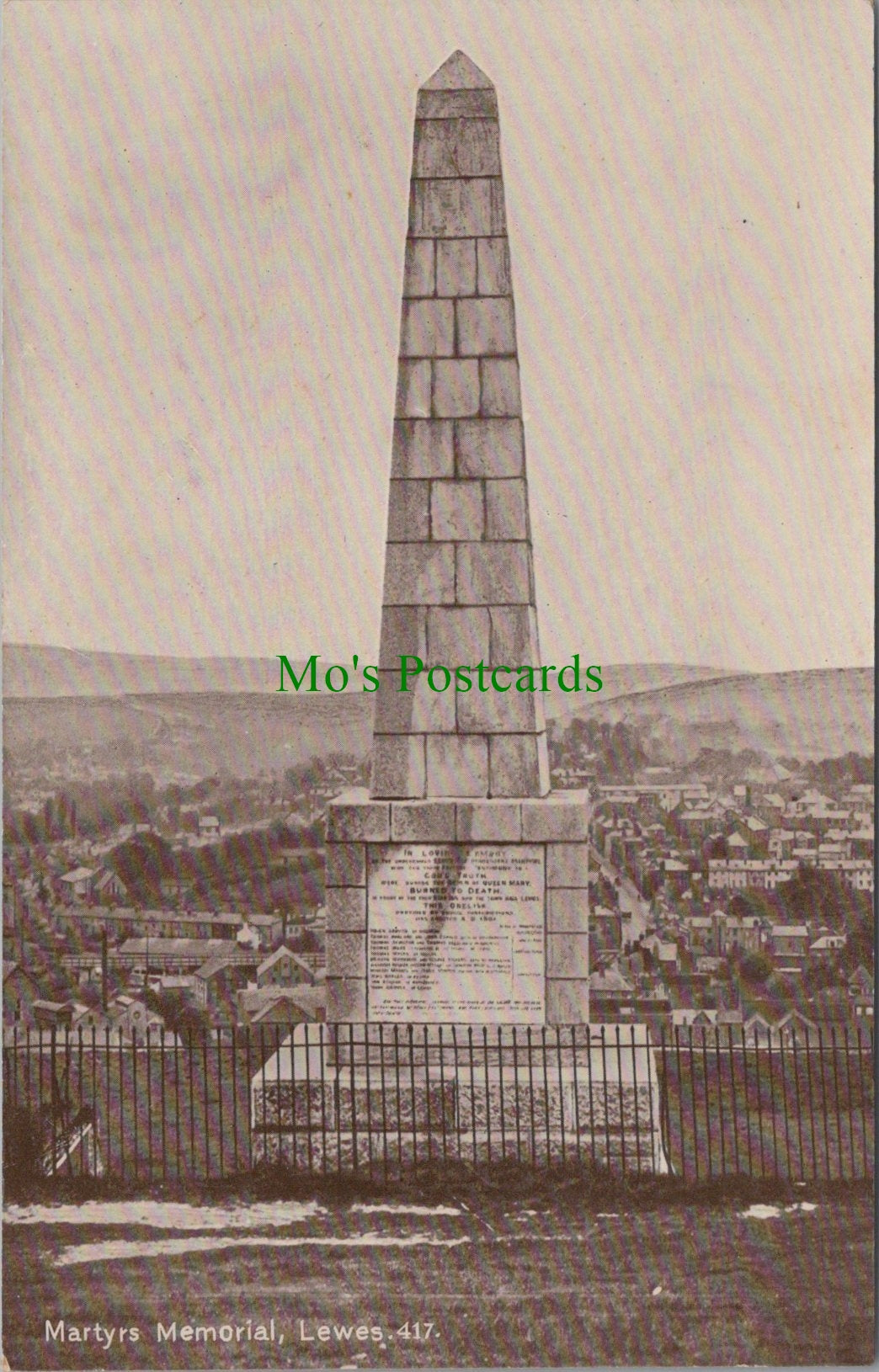 Martyrs Memorial, Lewes, Sussex