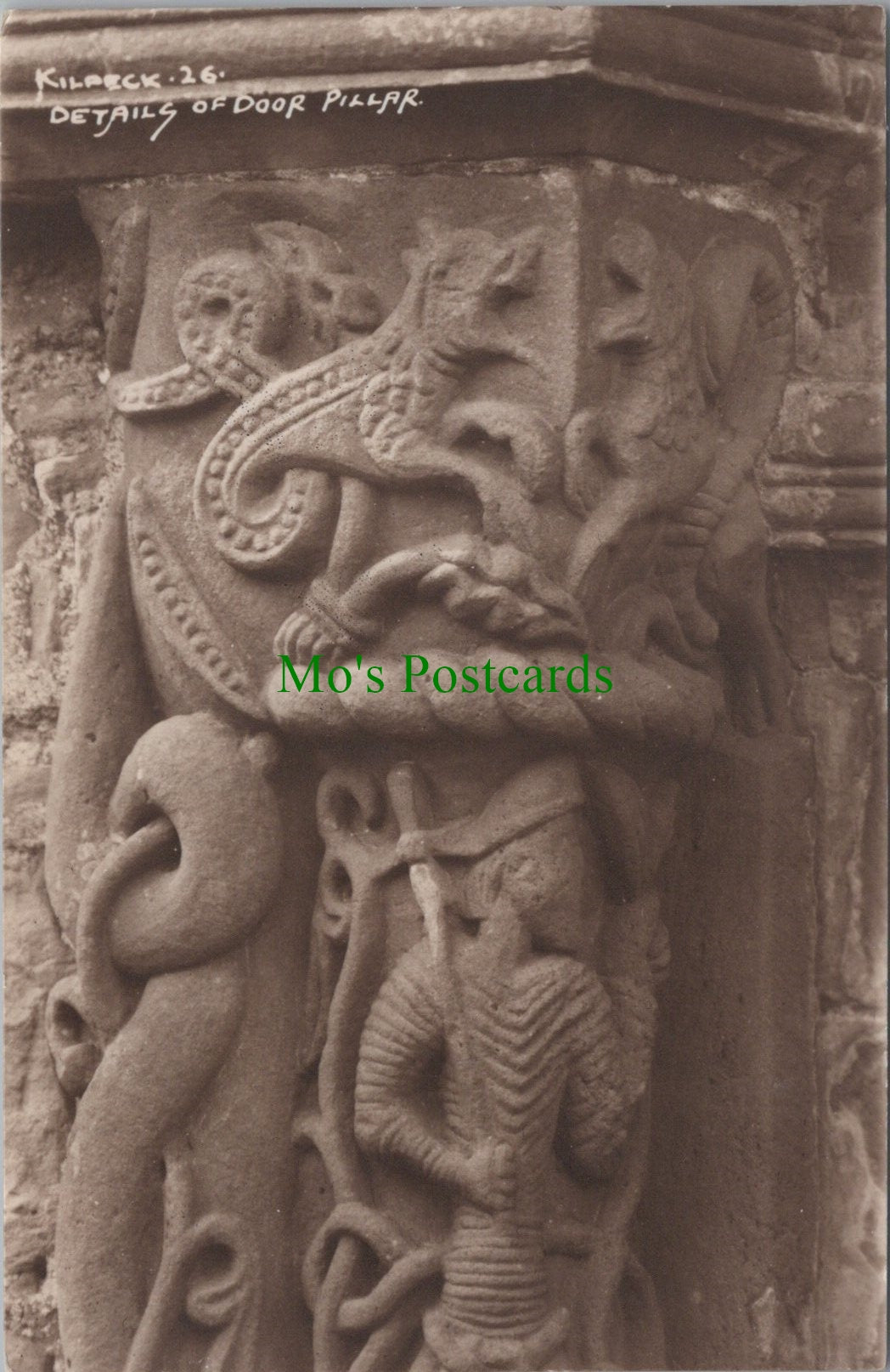 Details of Door Pillar, Kilpeck Church, Herefordshire