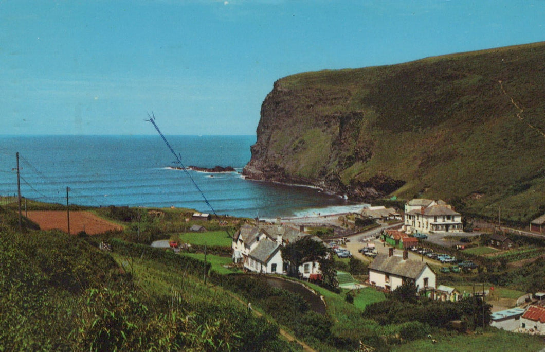Cornwall Postcard - Crackington Haven, North Cornwall - Mo’s Postcards 