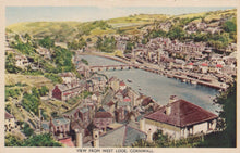 Load image into Gallery viewer, Cornwall Postcard - View From West Looe - Mo’s Postcards 
