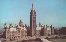 Load image into Gallery viewer, Canada Postcard - Parliament Buildings, Ottawa - Mo’s Postcards 

