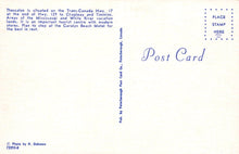 Load image into Gallery viewer, Canada Postcard - Carolyn Beach Motel on Highway 17 at Thessalon, Ontario - Mo’s Postcards 
