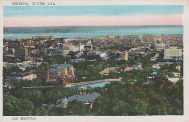 Canada Postcard - Montreal, General View - Mo’s Postcards 