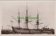 Load image into Gallery viewer, Naval Postcard - H.M.S.Victory, Portsmouth
