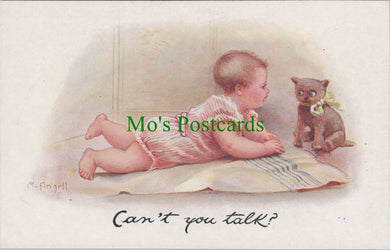 Children Postcard - Baby - Artist M.Angell