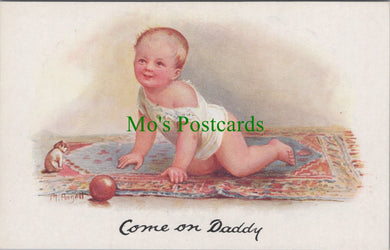 Children Postcard - Baby - Artist M.Angell