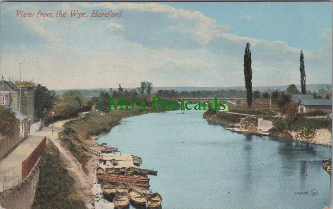 View From The Wye, Hereford, Herefordshire