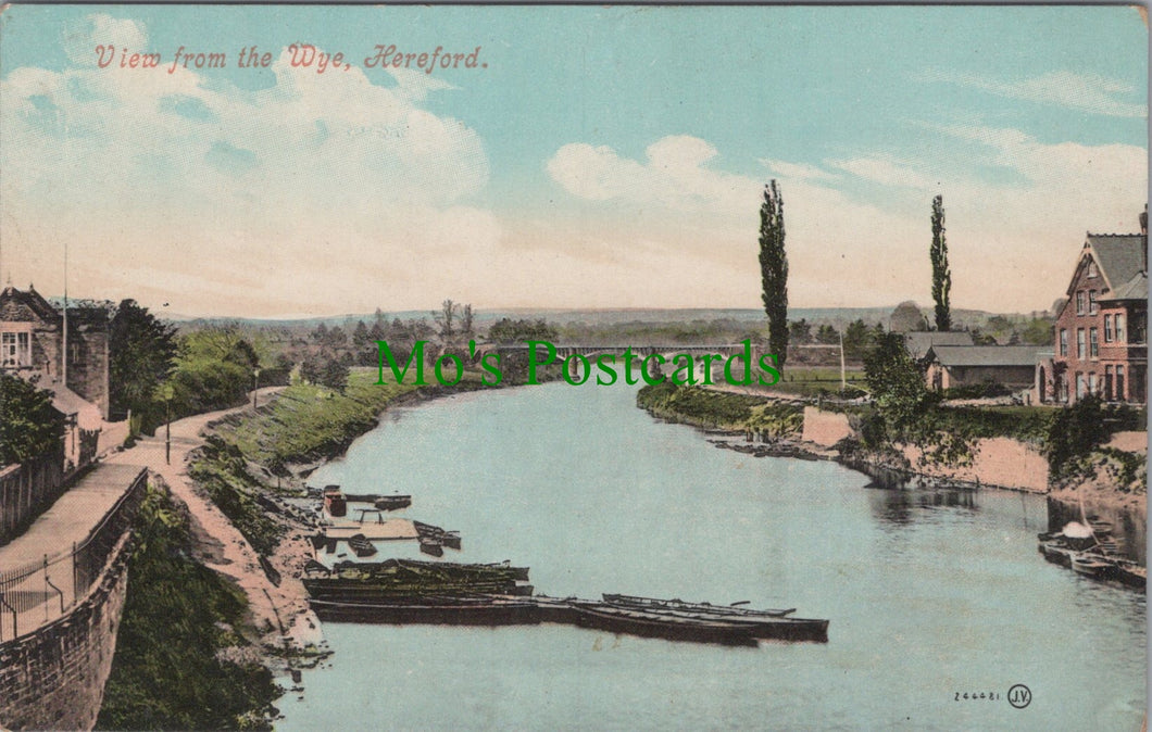 View From The Wye, Hereford, Herefordshire