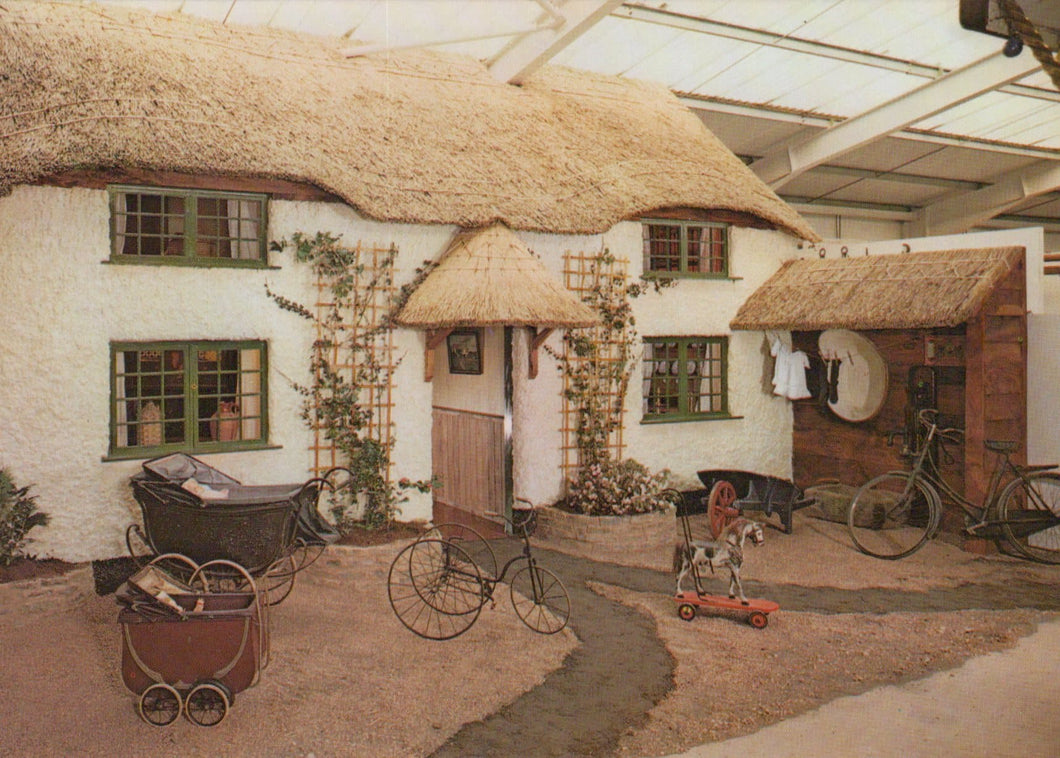 Devon Postcard - Keeper's Cottage, Countrylife Museum, Sandy Bay, Exmouth - Mo’s Postcards 