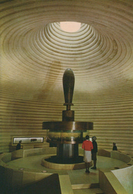 Israel Postcard - The Israel Museum, Jerusalem - The Shrine of The Book Interior - Mo’s Postcards 