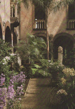 Load image into Gallery viewer, America Postcard - The Courtyard With Orchids, Isabella Stewart Gardner Museum, Boston, Massachusetts - Mo’s Postcards 
