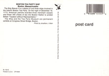 Load image into Gallery viewer, America Postcard - Boston Tea Party Ship, Boston, Massachusetts - Mo’s Postcards 
