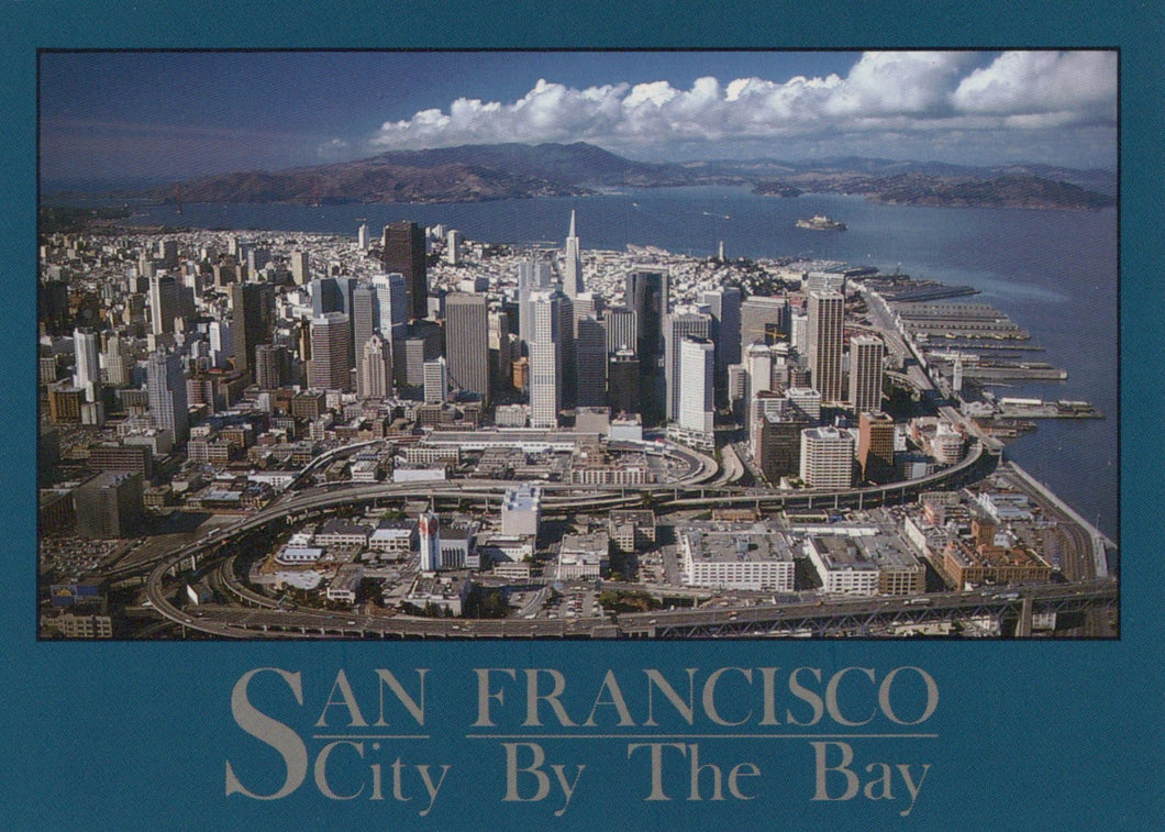 America Postcard - San Francisco, City By The Bay, California - Mo’s Postcards 