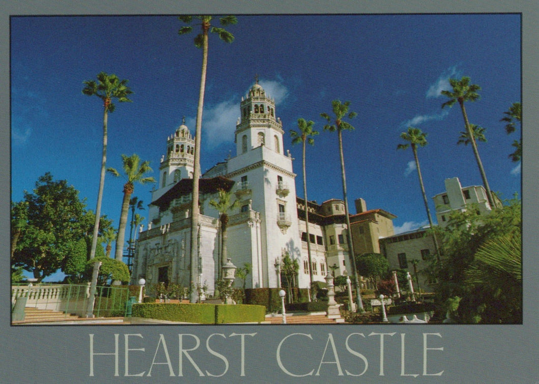 America Postcard - La Casa Grande Hearst Castle, San Simeon, California - Mo’s Postcards 