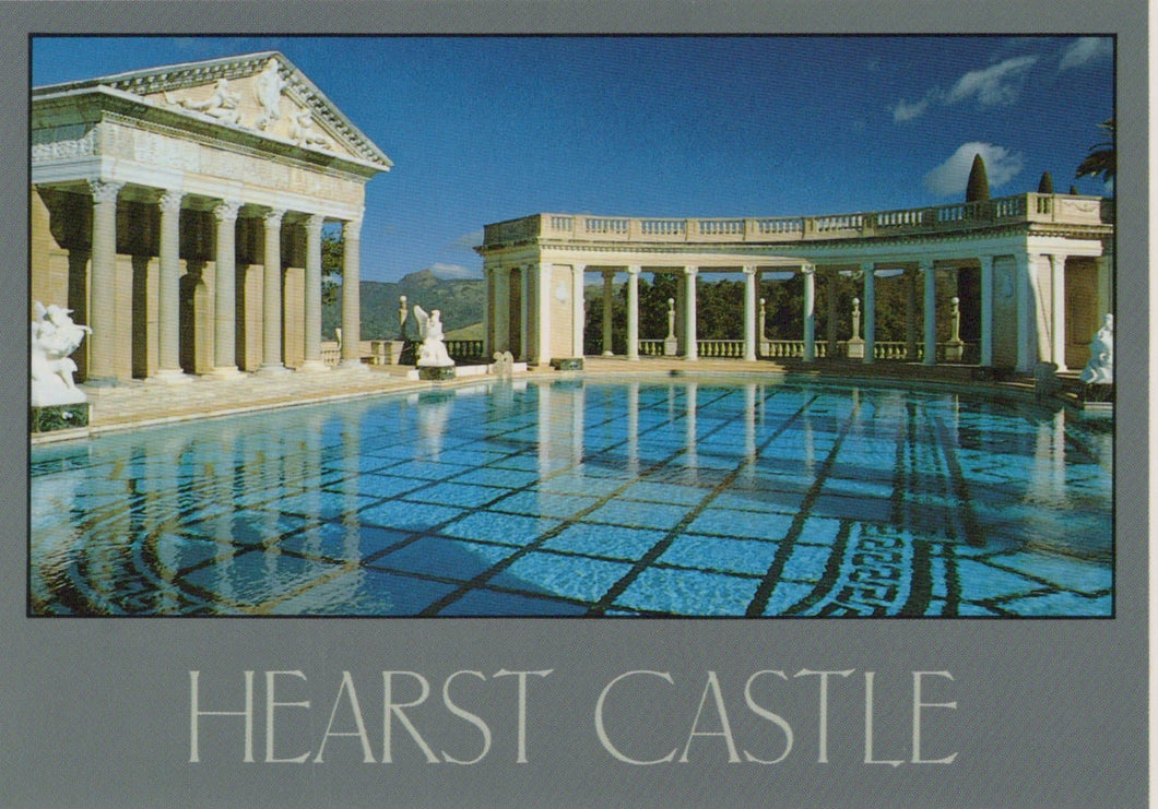America Postcard - Neptune Pool, Hearst Castle, San Simeon, California - Mo’s Postcards 