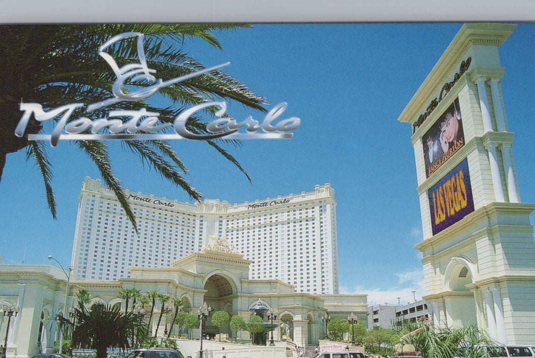 America Postcard - Nevada - Las Vegas - Monte Carlo Resort & Casino Hotel - Mo’s Postcards 