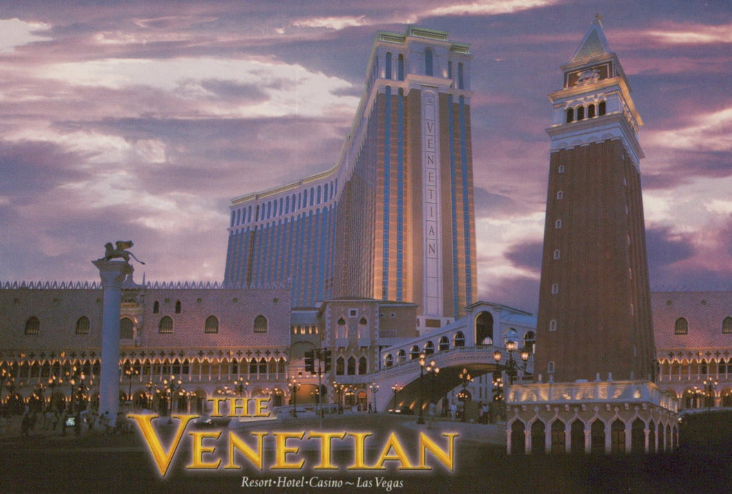 America Postcard - Nevada - Las Vegas - The Venetian Resort Hotel & Casino - Mo’s Postcards 