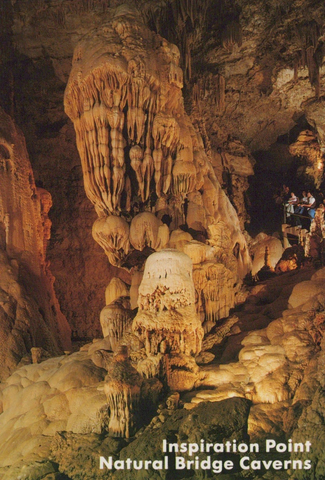 America Postcard - Inspiration Point, Natural Bridge Caverns, Nr San Antonio, Texas - Mo’s Postcards 