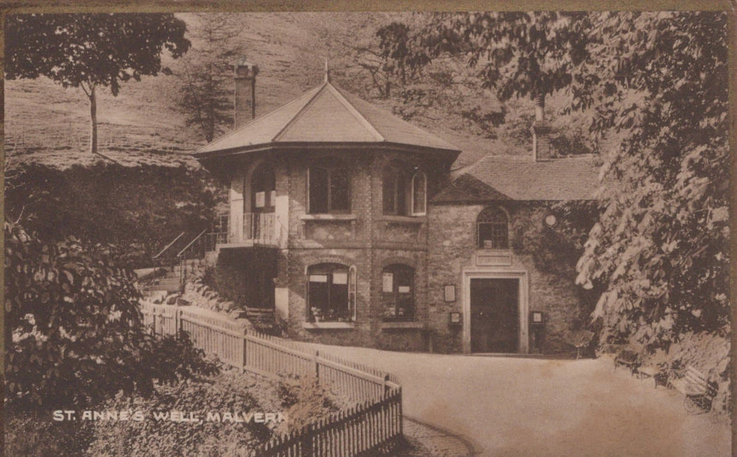 Worcestershire Postcard - St Anne's Well, Malvern, 1926 - Mo’s Postcards 
