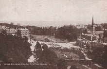 Load image into Gallery viewer, Dorset Postcard - Bournemouth Central Square - Mo’s Postcards 
