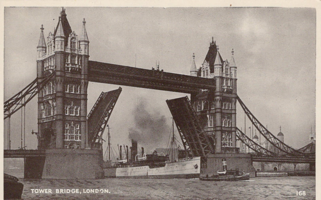 London Postcard - Tower Bridge - Mo’s Postcards 