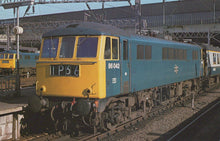 Load image into Gallery viewer, Railways Postcard - Trains - No 86 042 at Euston in 1979 - Mo’s Postcards 

