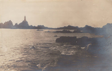 Coastal Scenery Postcard -  Coastline and a Lighthouse - Mo’s Postcards 