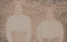 Load image into Gallery viewer, Social History Postcard - Real Photo of Two Young Ladies - Mo’s Postcards 
