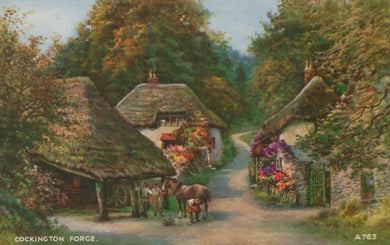 Devon Postcard - Cockington Forge, Near Torquay, 1966 - Mo’s Postcards 