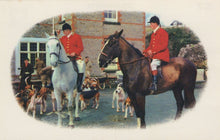 Load image into Gallery viewer, Fox Hunting Postcard - Huntsmen and Their Dogs - Mo’s Postcards 
