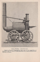 Load image into Gallery viewer, Railways Postcard - &quot;Sans Pareil Locomotive&quot;, Liverpool &amp; Manchester Railway Company - Mo’s Postcards 
