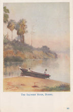 Load image into Gallery viewer, Burma Postcard - The Salween River, Burma - Mo’s Postcards 
