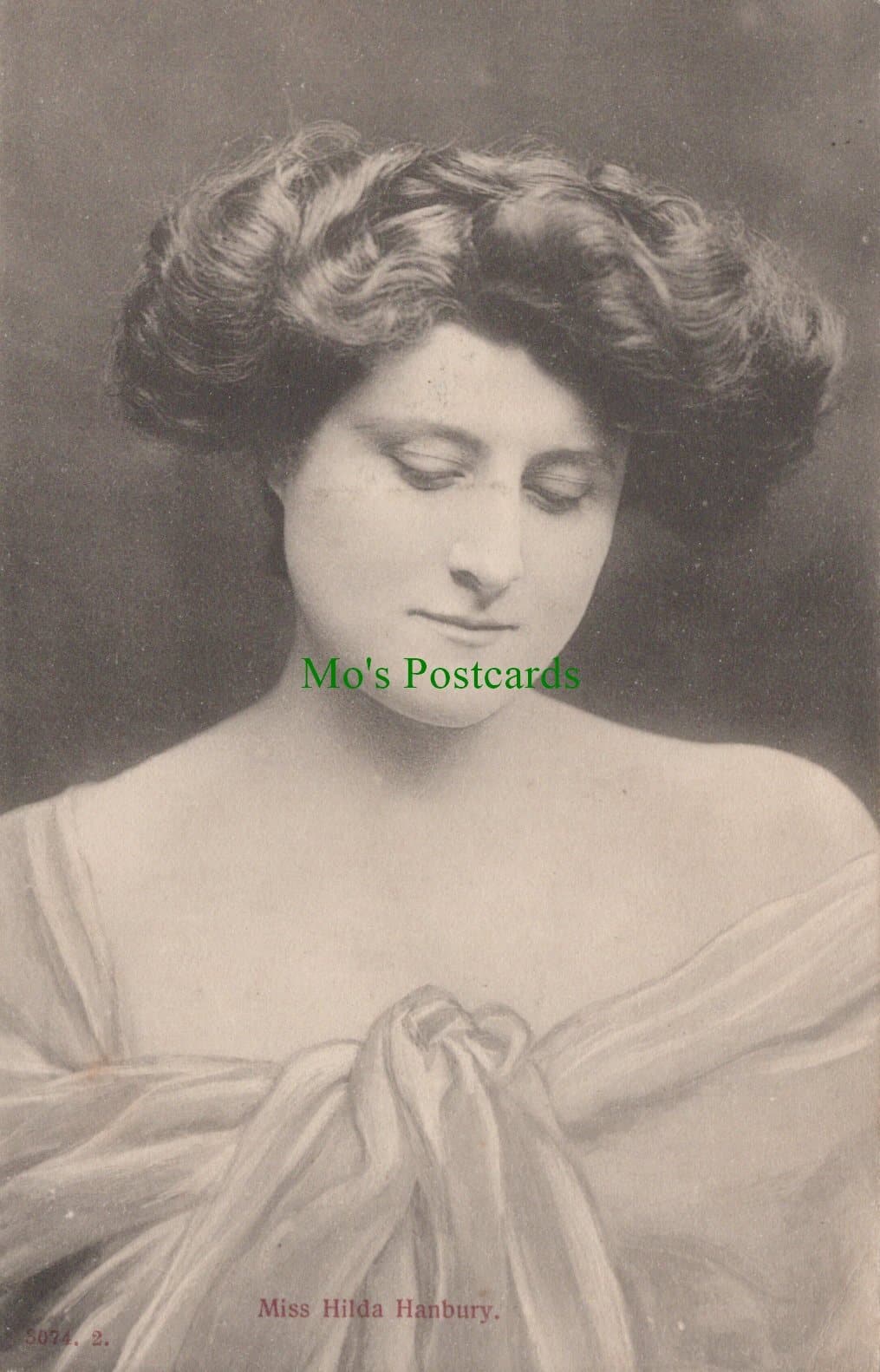 Actress Postcard - Miss Hilda Hanbury