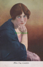 Load image into Gallery viewer, Actress Postcard - Miss Fay Compton
