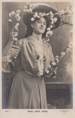 Actress Postcard - Miss Zena Dare - Mo’s Postcards 