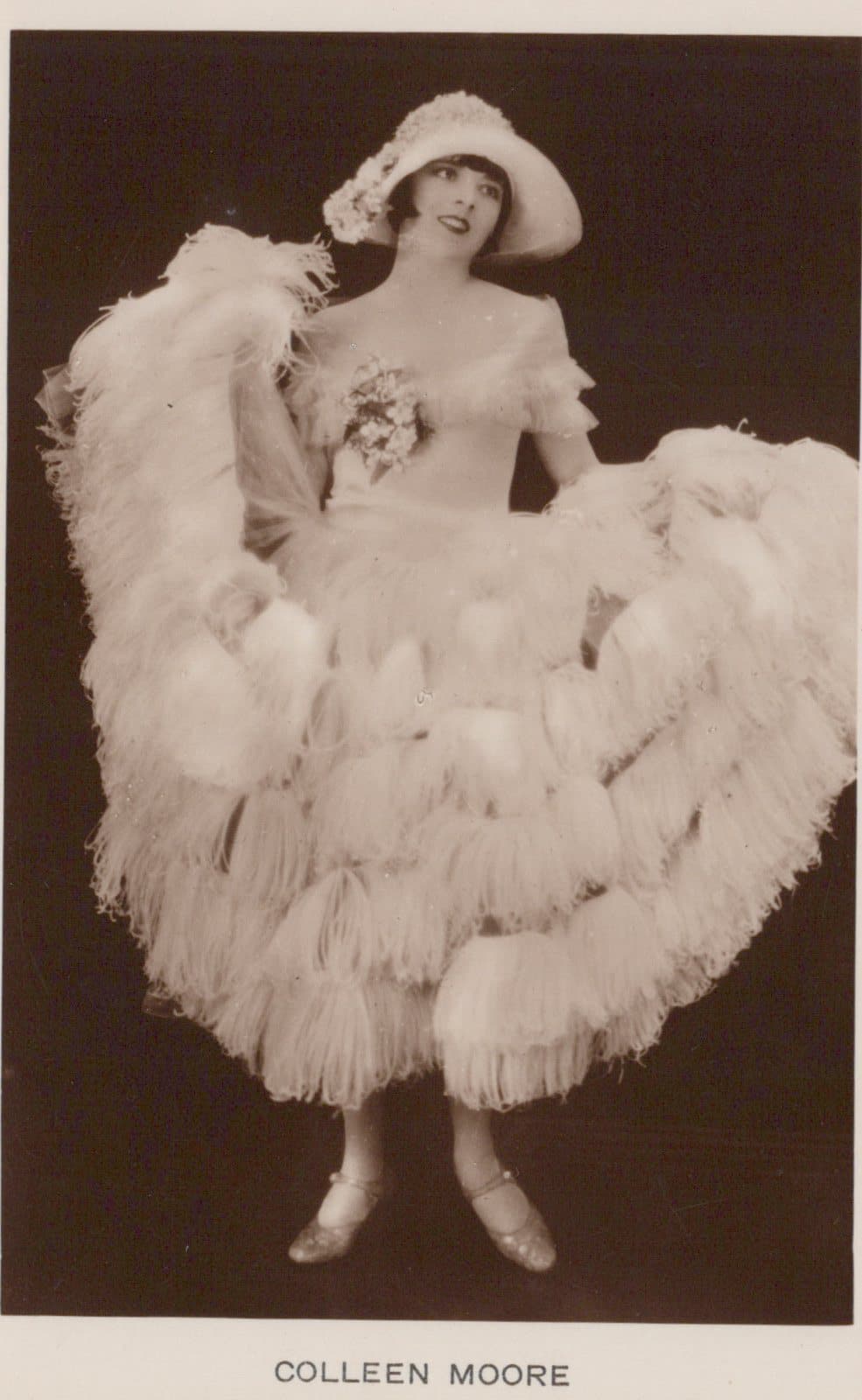 Postcard of American Film Actress Colleen Moore