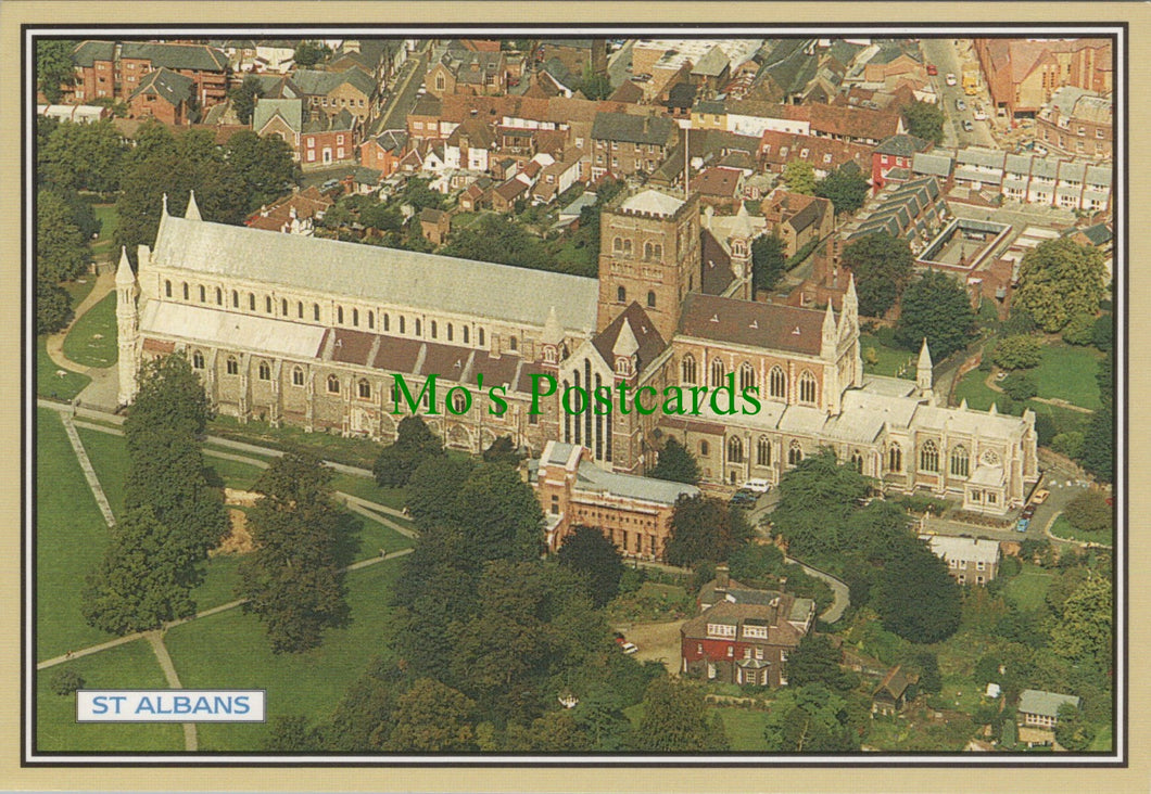 Aerial View of St Albans, Hertfordshire