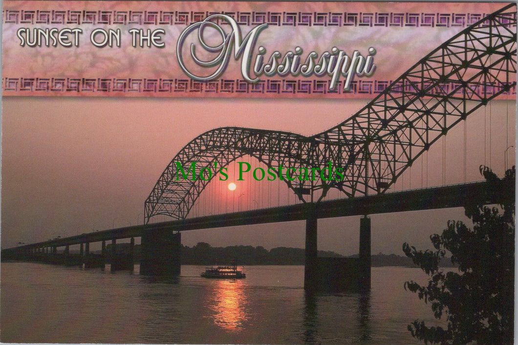Sunset on The Mississippi