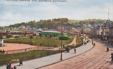 Putting Green & Gardens, Rothesay, Isle of Bute