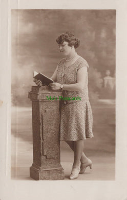 Ancestors - French Lady Reading a Book, 1929