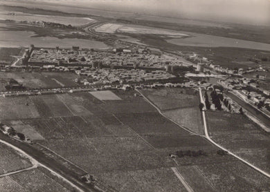 France Postcard - Aerial View of Aigues-Mortes, Gard - Mo’s Postcards 