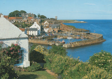 Scotland Postcard - Crail - The Picturesque Harbour and Village - Mo’s Postcards 