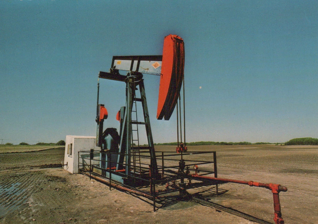 Canada Postcard - Oil Well in Peace River Country, Alberta - Mo’s Postcards 