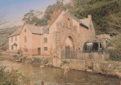 Somerset Postcard - Dunster Working Water Mill - Mo’s Postcards 
