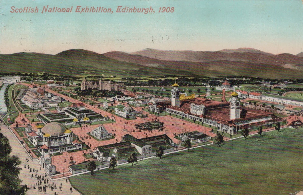 Exhibition Postcard - Scottish National Exhibition, Edinburgh, 1908 - Mo’s Postcards 