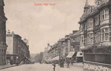 Load image into Gallery viewer, Surrey Postcard - Sutton High Street - Mo’s Postcards 
